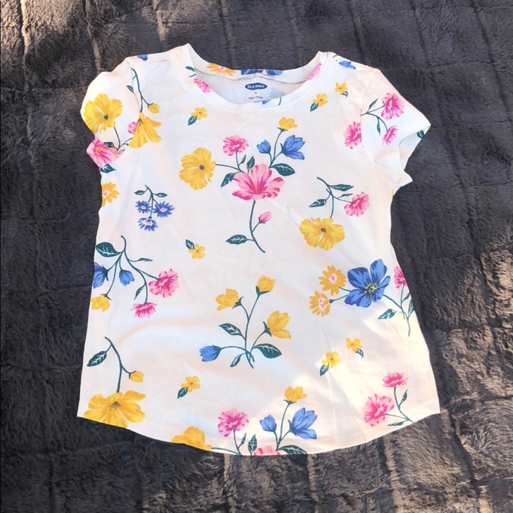Old Navy 5T Floral T-Shirt